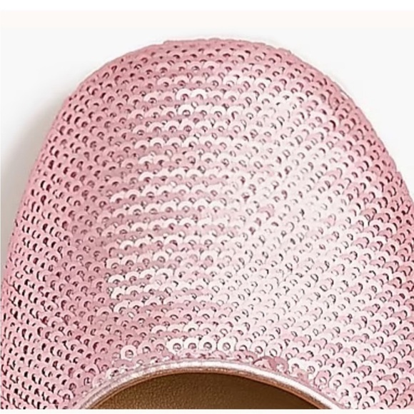 J. Crew Girls Sequin Mary Jane Flats Pink
Metallic Size 4 - Picture 3 of 7